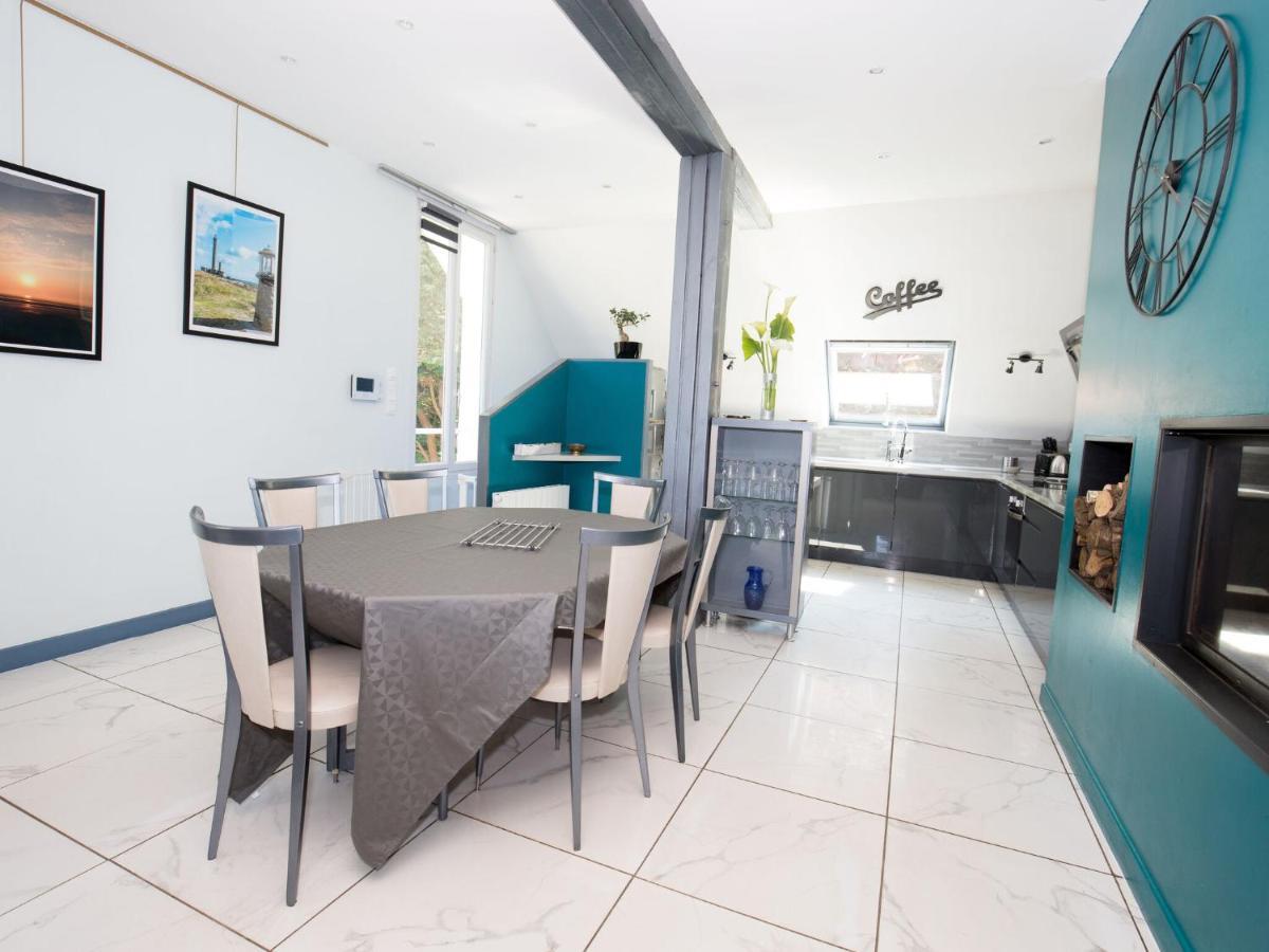 فيلا Modern House With Private Terrace Quinéville المظهر الخارجي الصورة